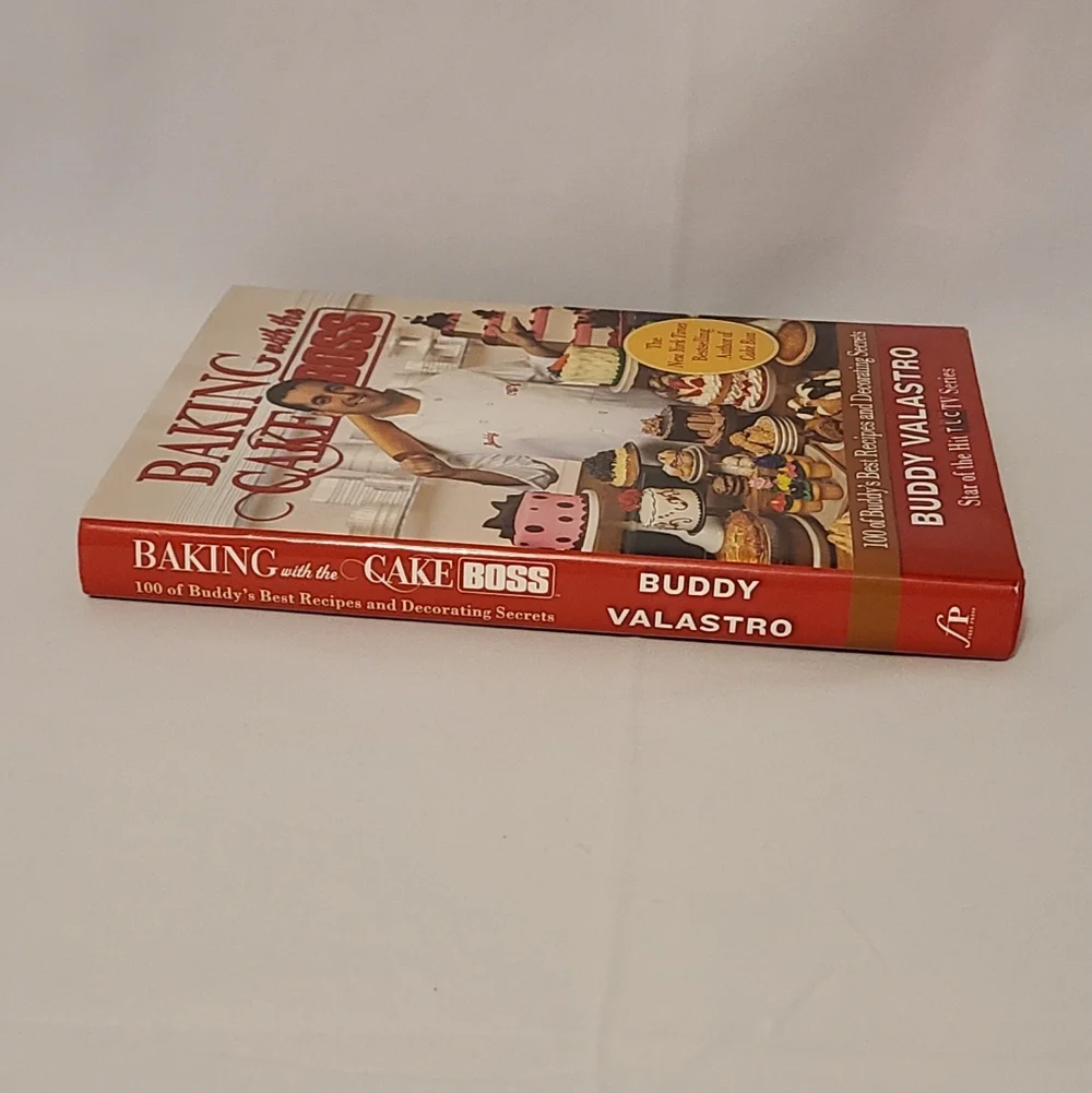 Cookbook Cooking With The Cake Boss Buddy Valastro Recipe And Decorating
